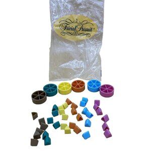 Trivial Pursuit Tokens And Pie Master Game 1981 Replacement Wedges Code Card